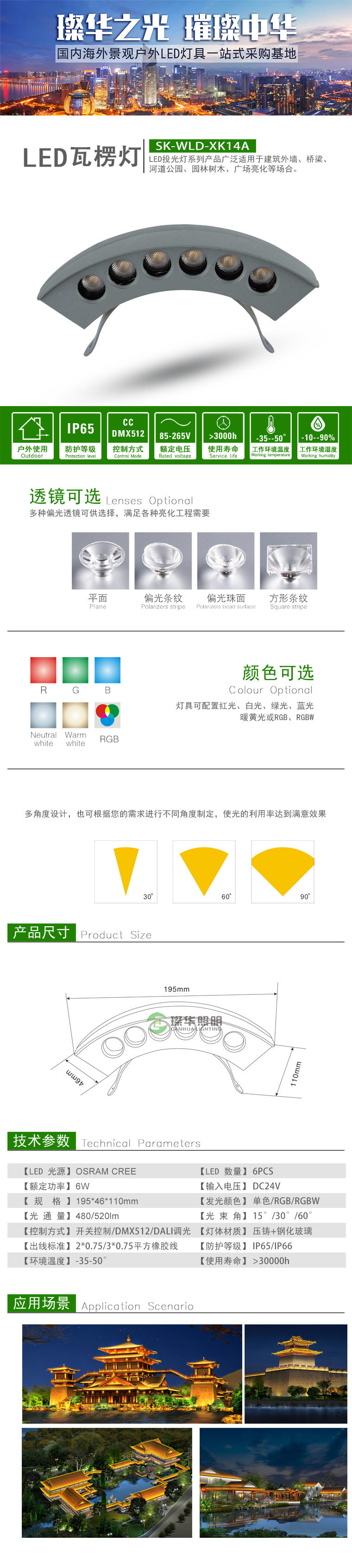 LED瓦楞灯 SK-WLD-XK14 LED瓦楞灯 SK-WLD-XK14